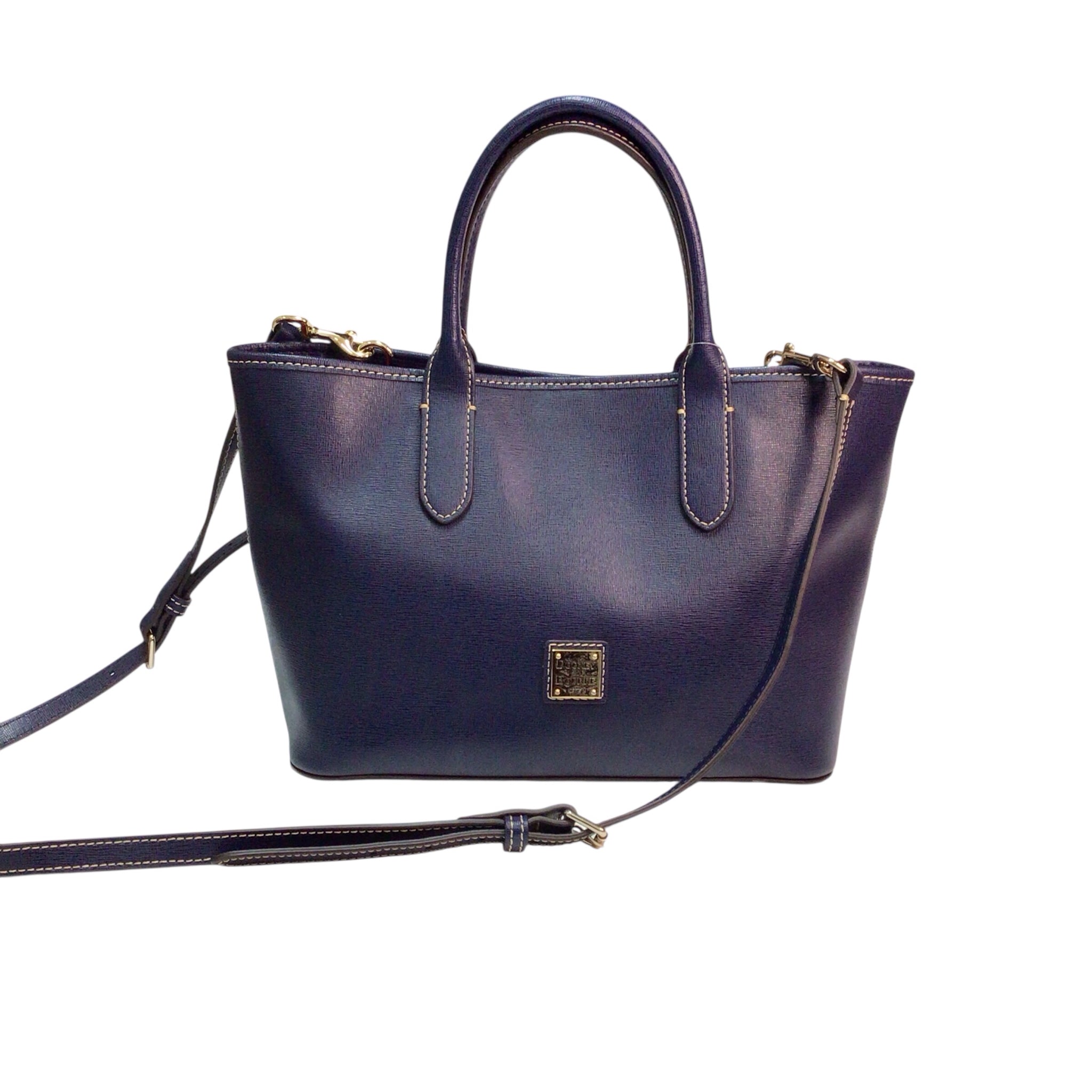Dooney & Bourke Navy Blue Satchel Crossbody Bag