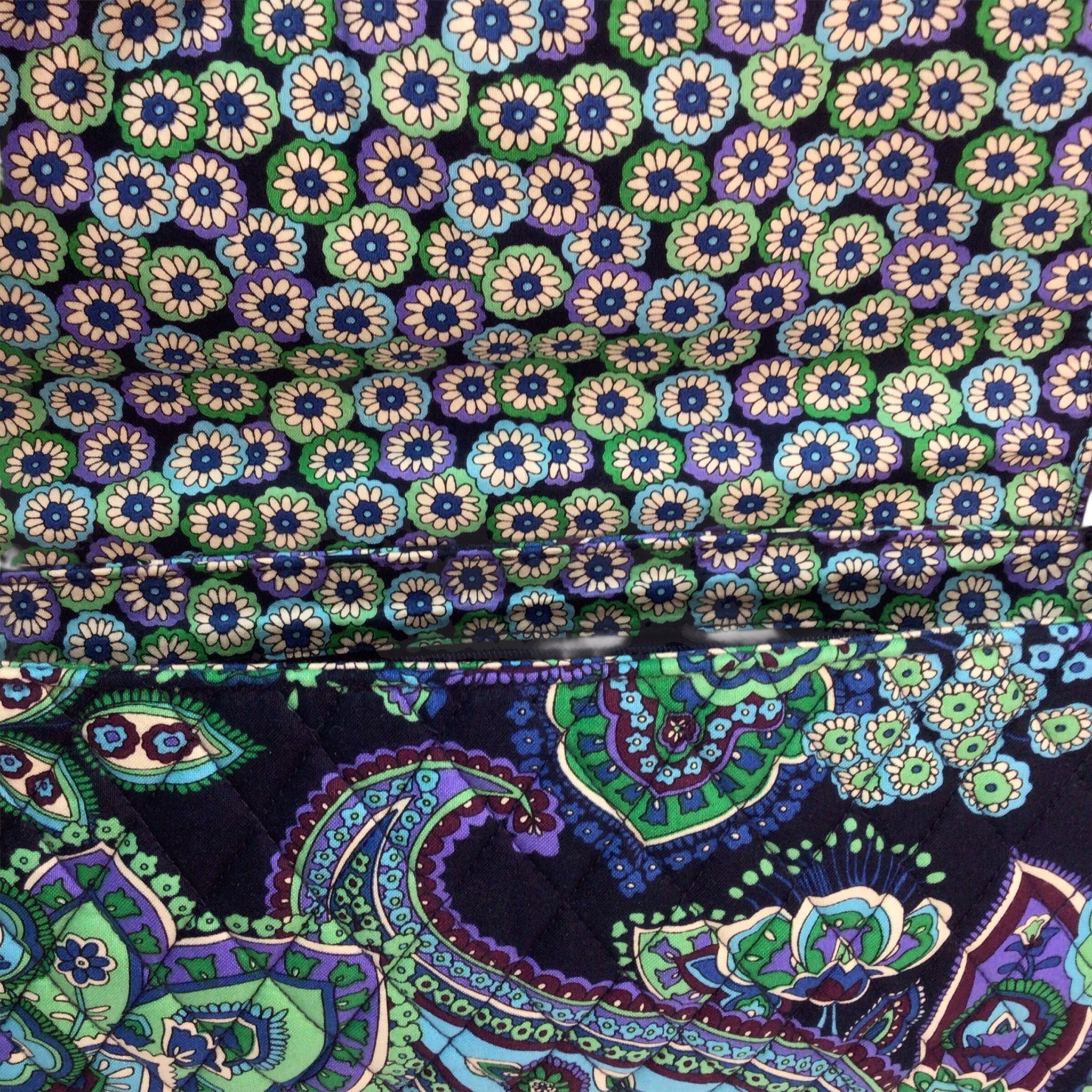 Vera Bradley Green Shoulder Bag