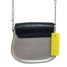 Load image into Gallery viewer, Fashion Black And Silver Crossbody Bag