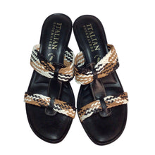 Load image into Gallery viewer, Italian Shoemakers Wedges Size 8