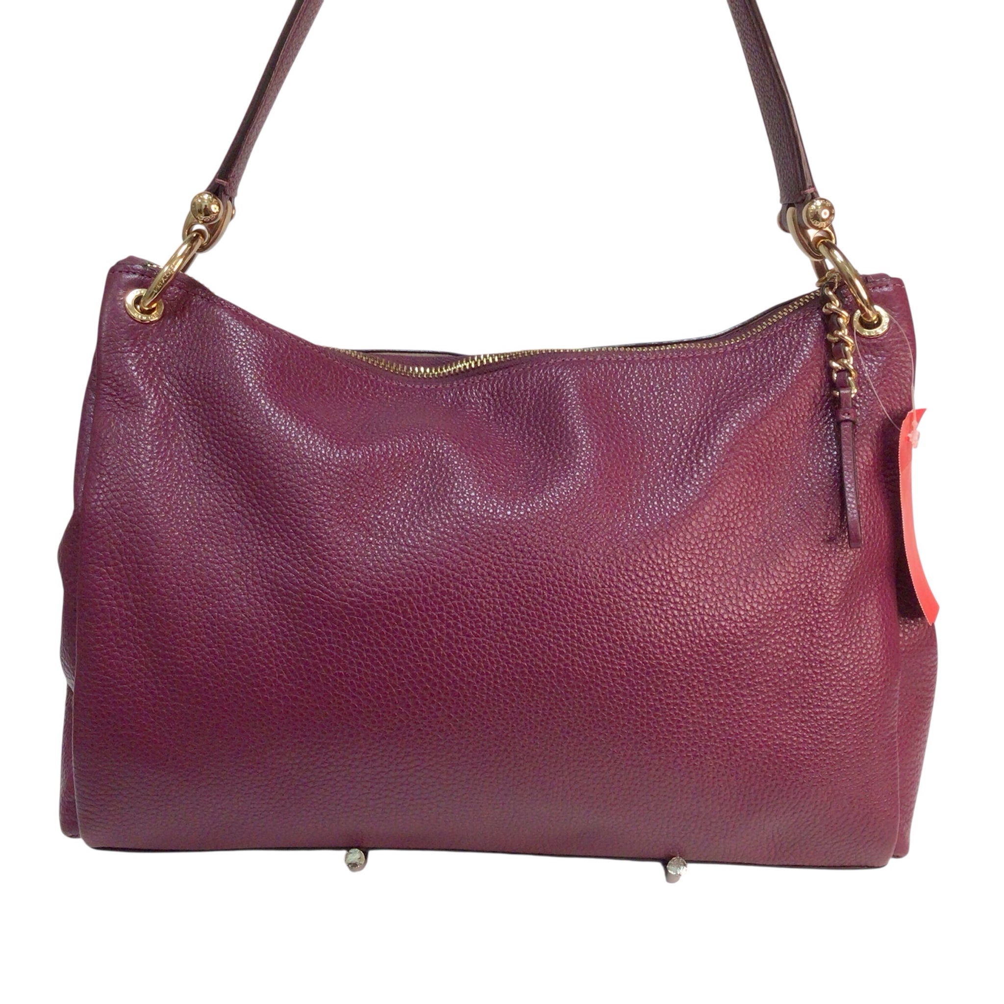 Coach Pebbled Leather "Mia" Shoulder Bag