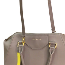 Load image into Gallery viewer, Joy Iman Grey Taupe Crossbody Satchel