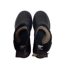 Load image into Gallery viewer, Sorel Joan Now Chelsea Black Boots Size 6.5