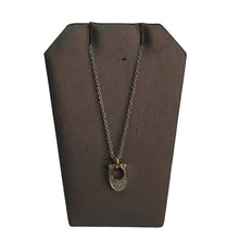 Load image into Gallery viewer, Coach Pave Signature Necklace 18"