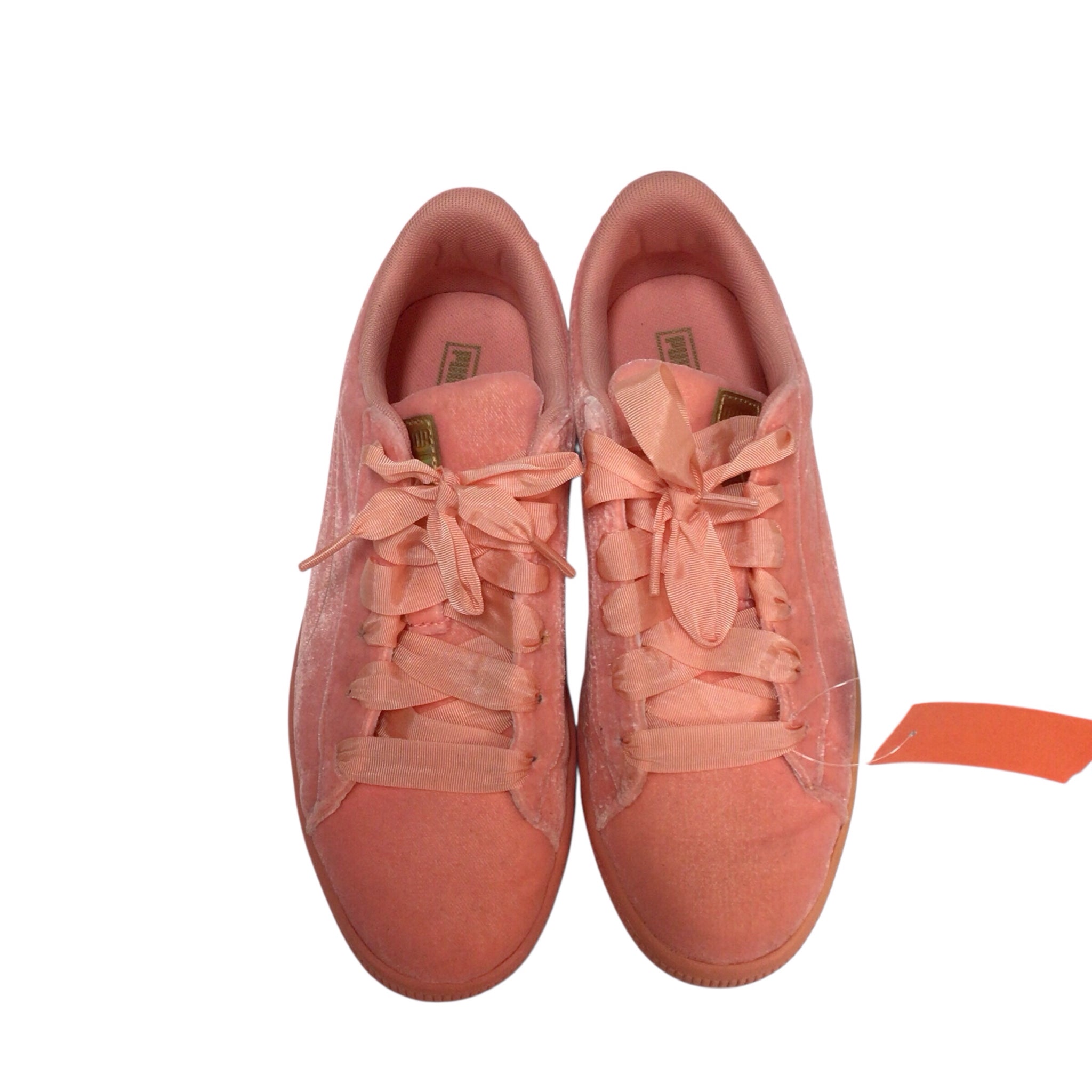 Puma Basket Classic Velvet Lace Up Sneakers Size 7C