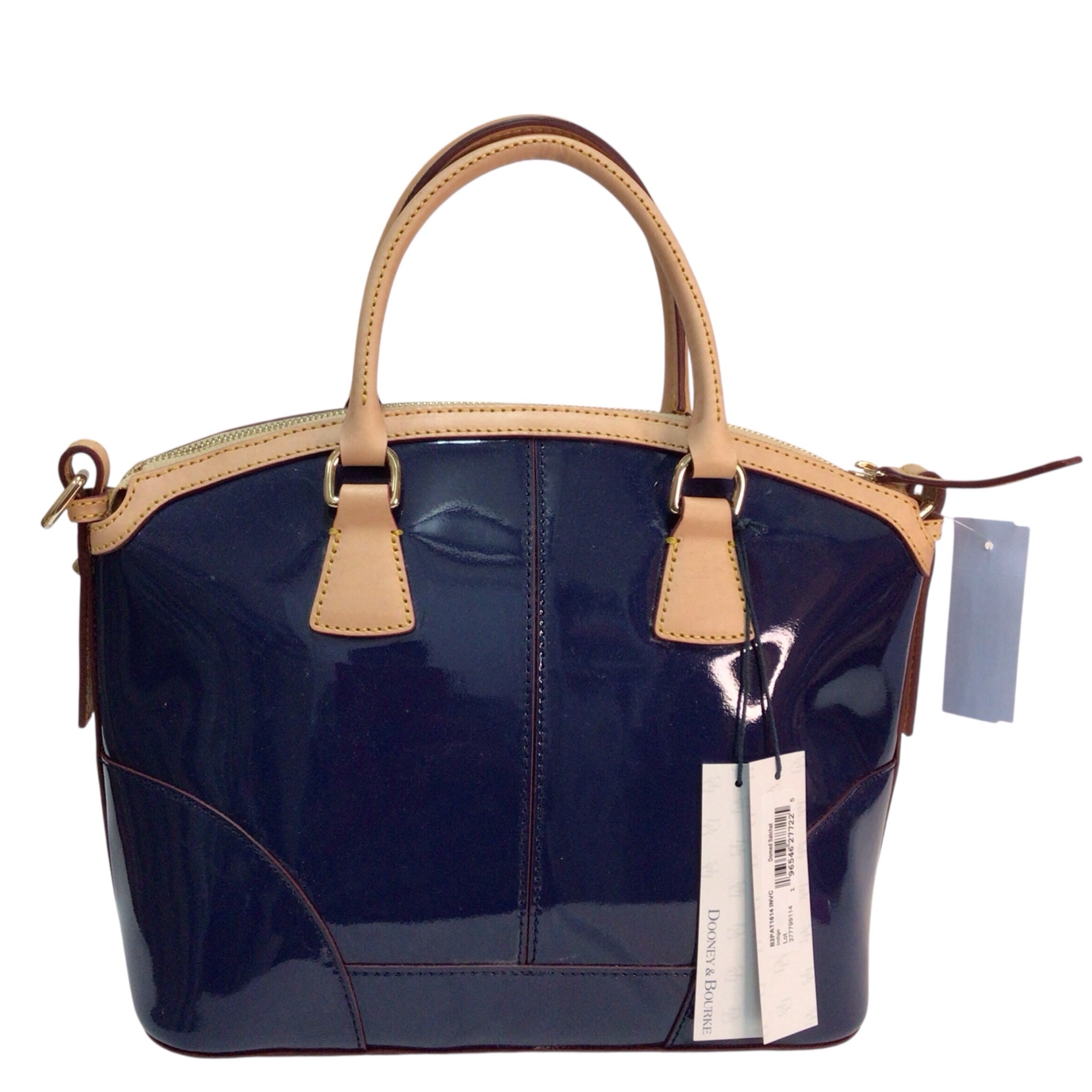 Dooney & Bourke Indigo Domed Satchel NWT