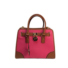 Load image into Gallery viewer, Dasein Two Tone Satchel Shoulder Bag