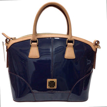 Load image into Gallery viewer, Dooney & Bourke Indigo Domed Satchel NWT