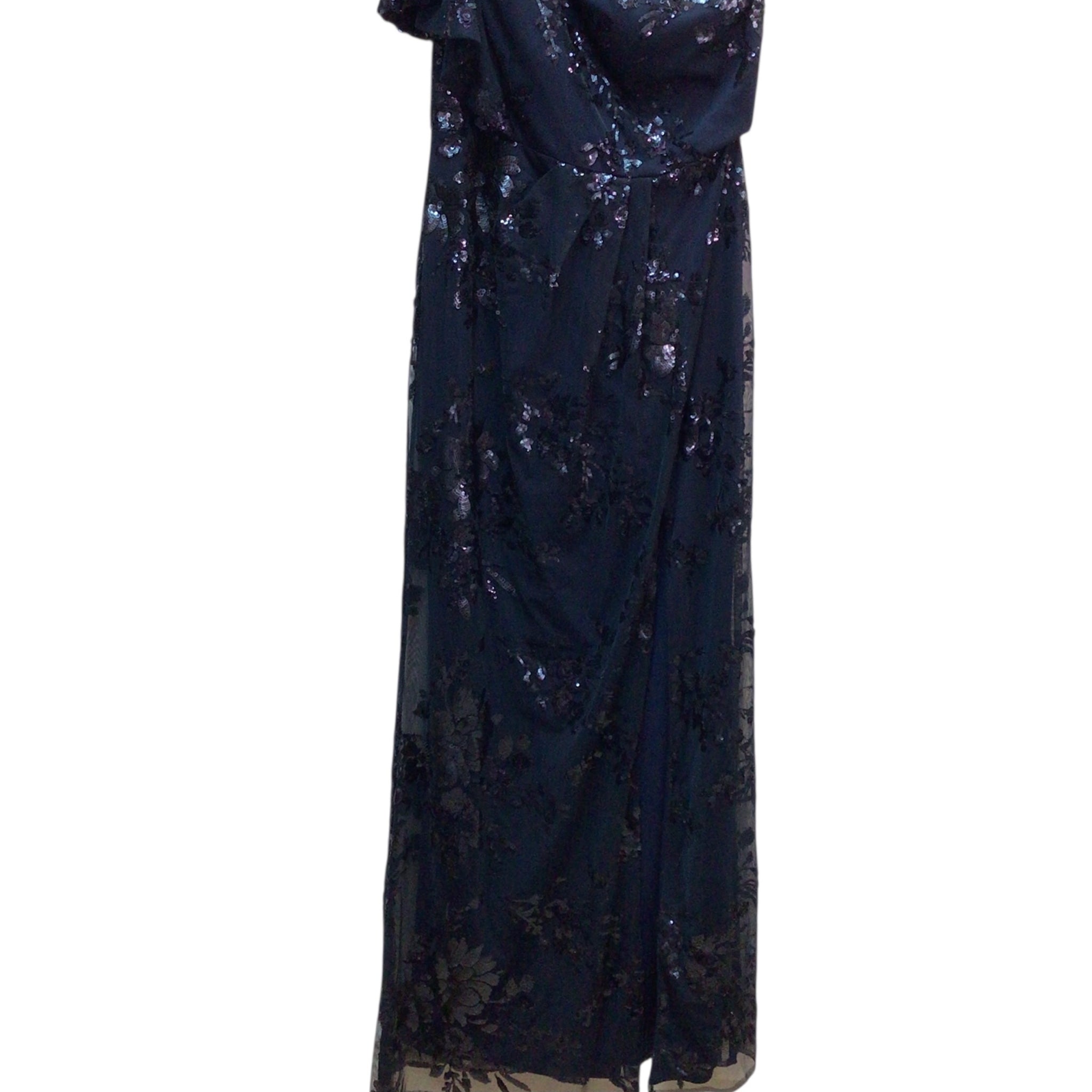 Marchesa Notte One Shoulder Evening Dress Size 12