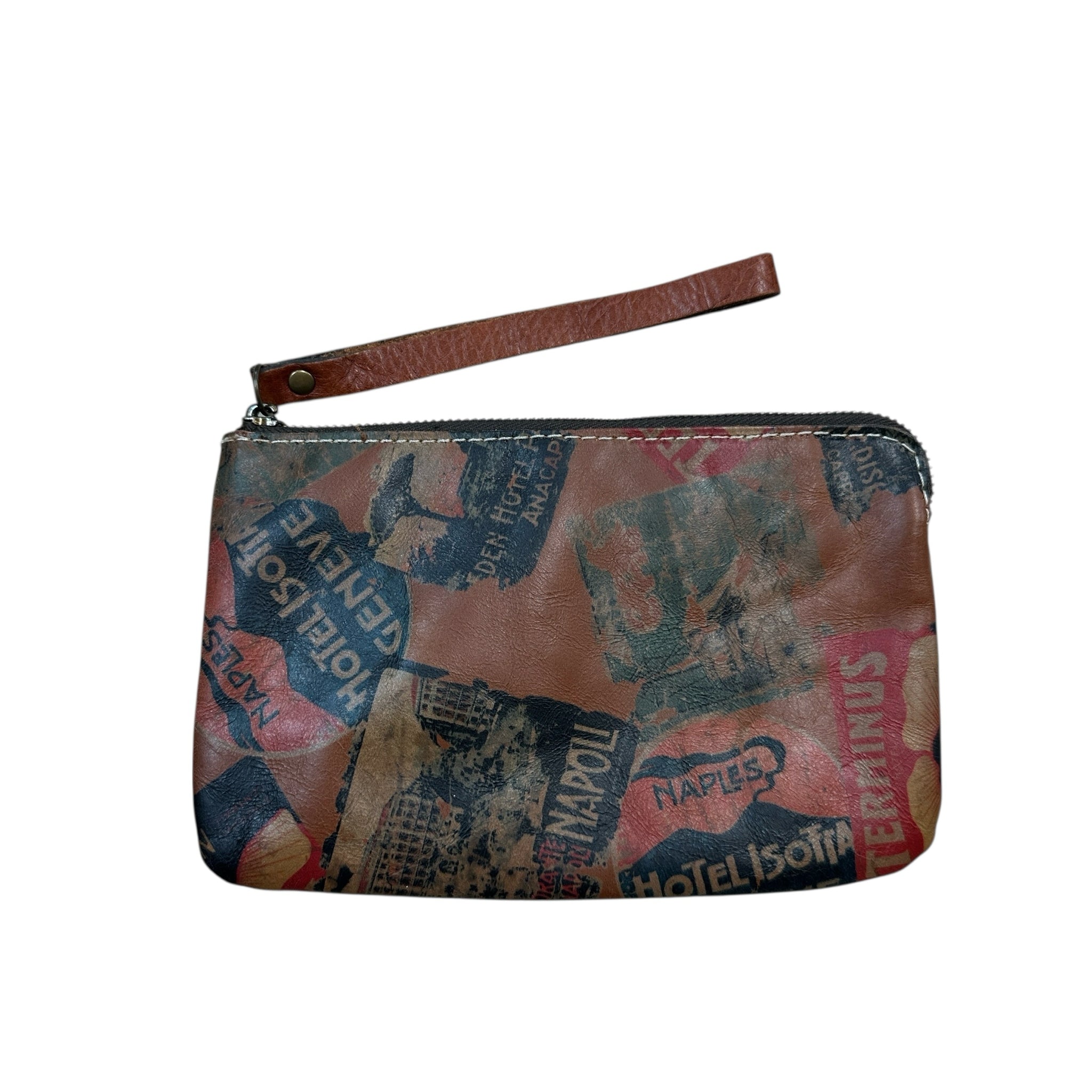 Patricia Nash Leather Traveler Wristlet