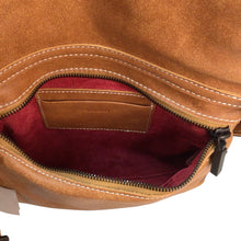 Load image into Gallery viewer, Hammitt Crossbody Clutch Leather Shoulder Bag Light Brown