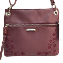Load image into Gallery viewer, Rosetti Wine Crossbody Bag