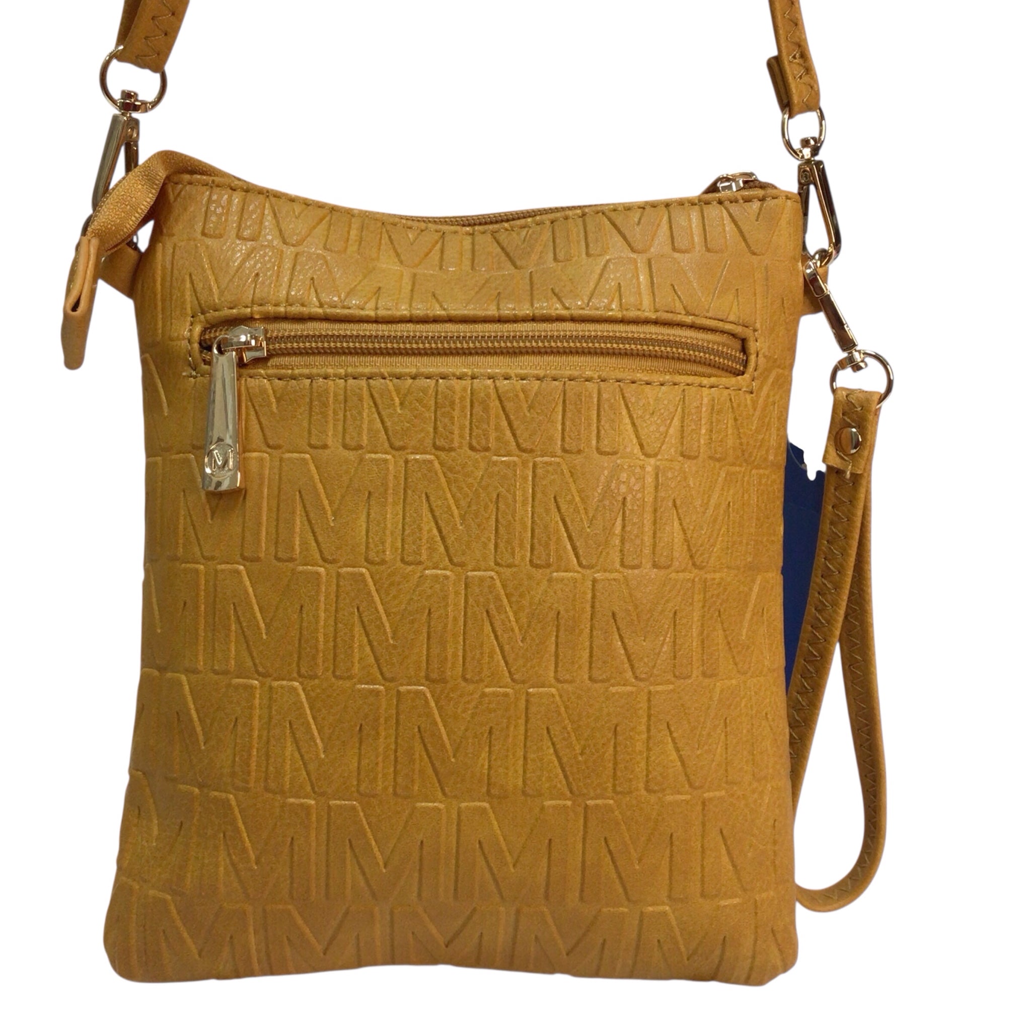 Milan Yellow Crossbody Bag Wristlet