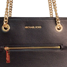 Load image into Gallery viewer, Michael Kors Pebbled Leather Jet Set Front Zip Tote Bag NWT