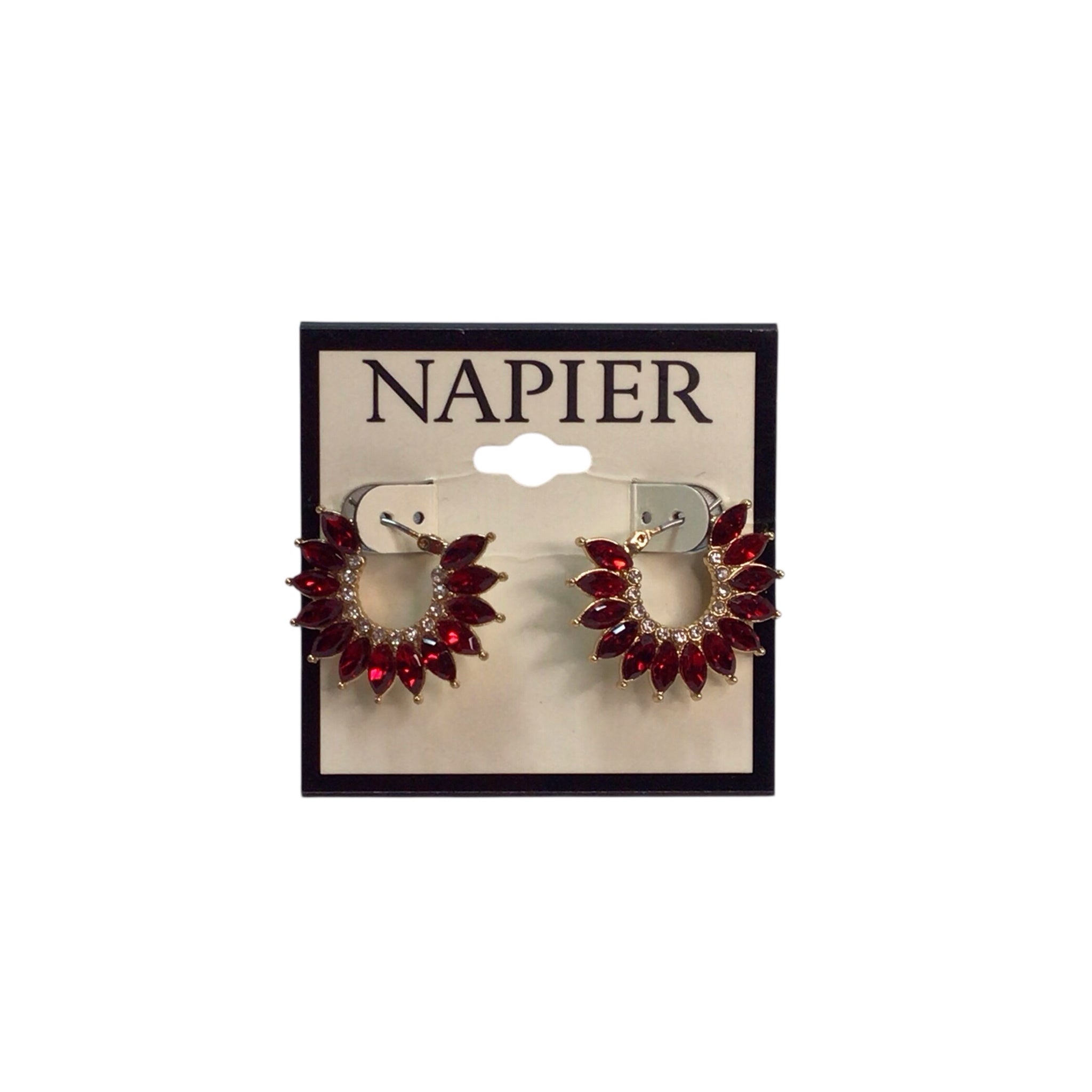 Napier Stainless Steel Post Earrings