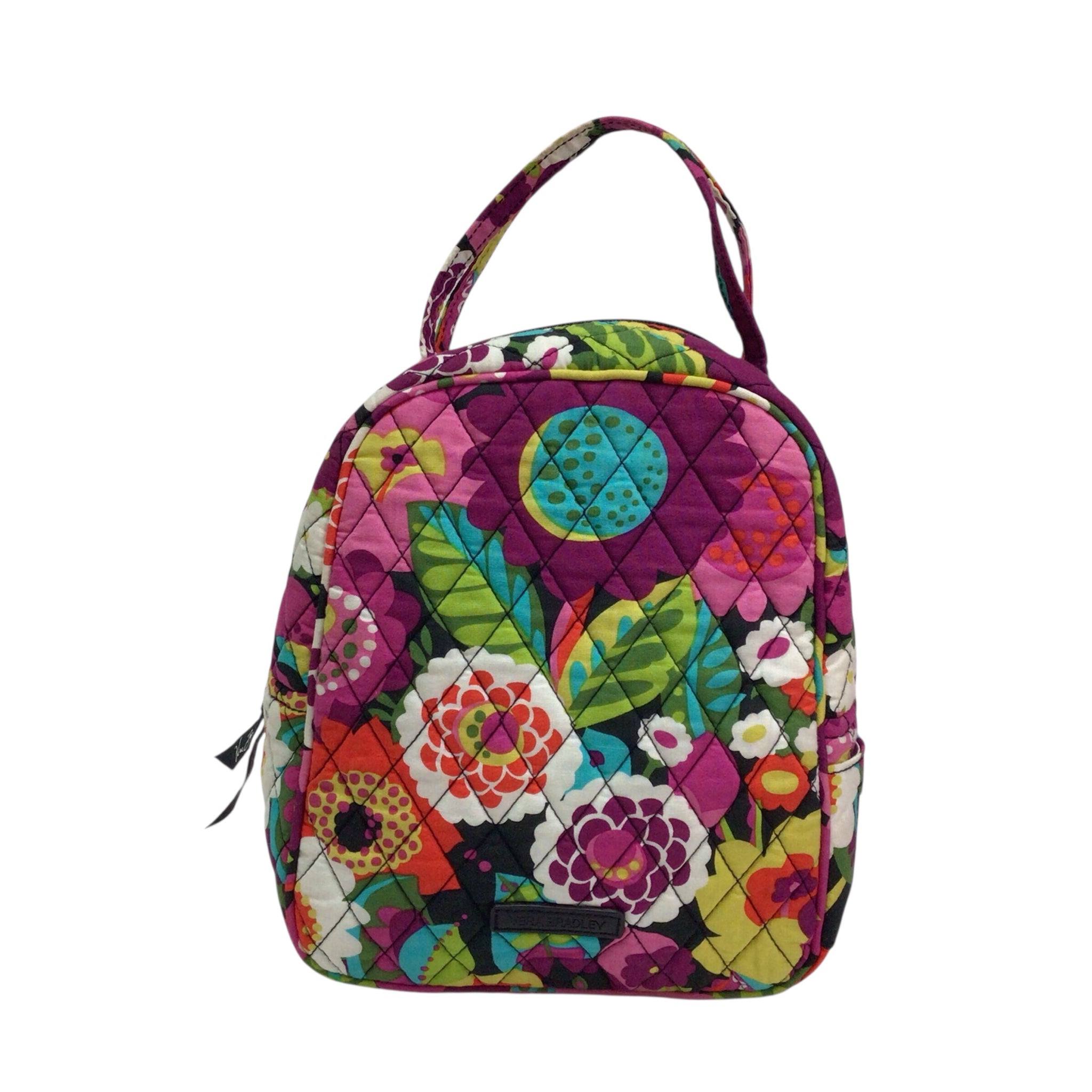 Vera Bradley Purple Floral Lunch Bag