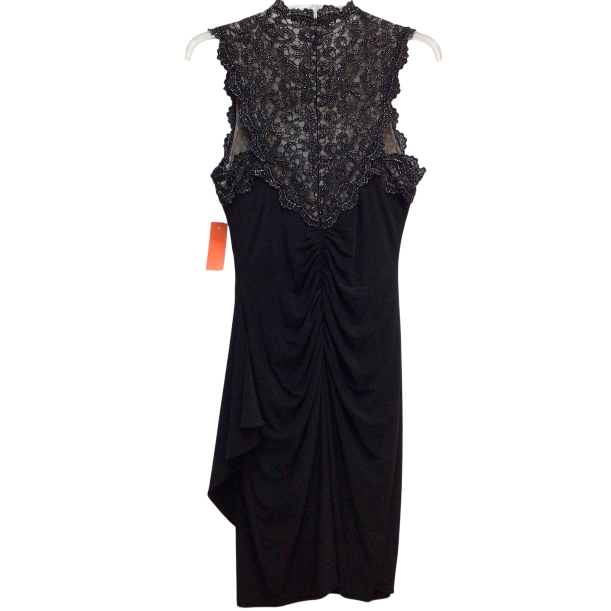 Xscape Black Sleeveless Evening Dress Size 4