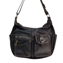 Load image into Gallery viewer, Rosetti Riveting Seams Convertible Hobo Bag