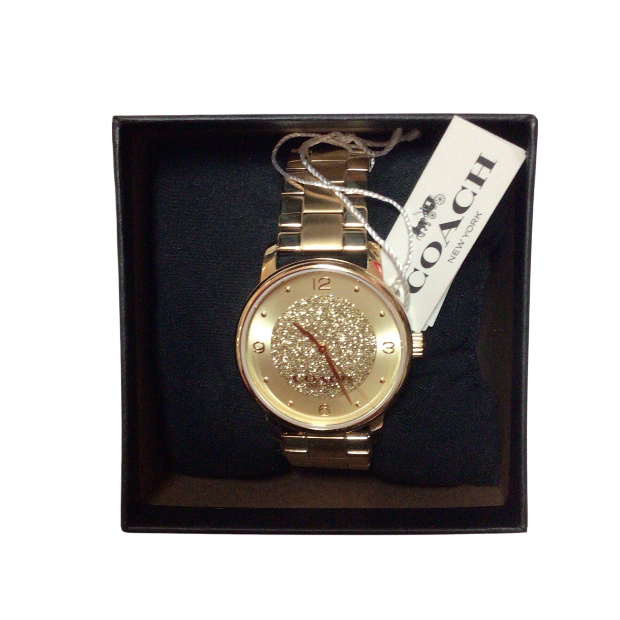 Coach Gold Toned Metal Watch NWT