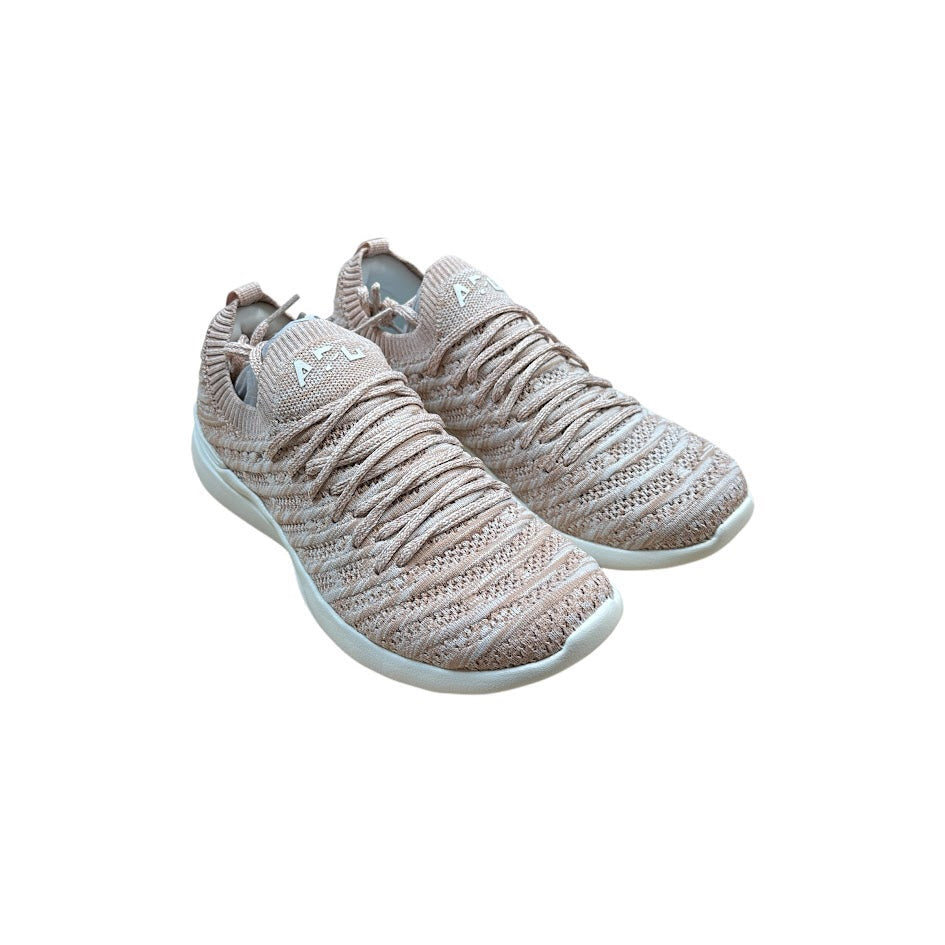 APL TechLoom Wave Women's Sneakers Caramel Almond Melange Beige Size 8