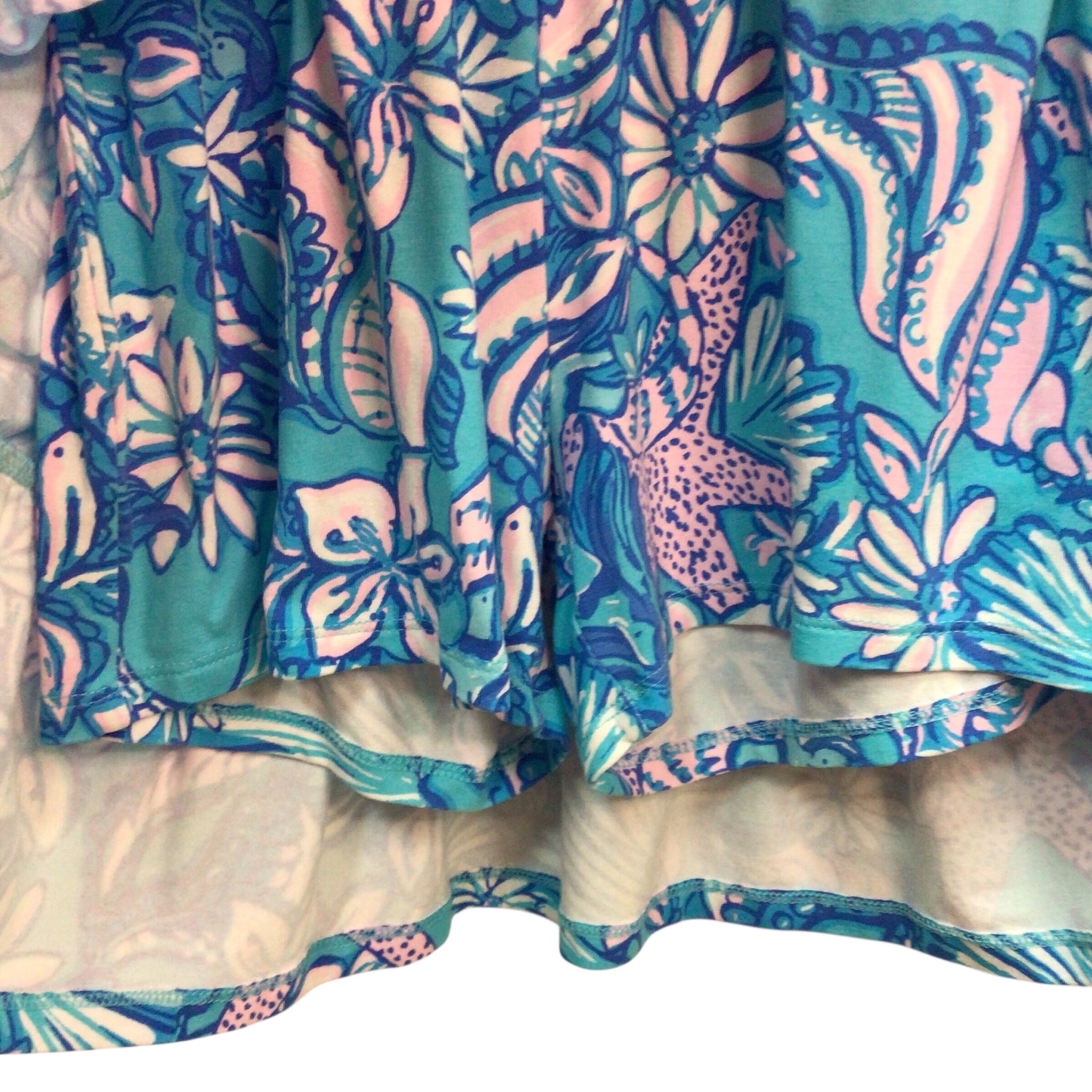 Lilly Pulitzer Blue Ravi Romper Size S