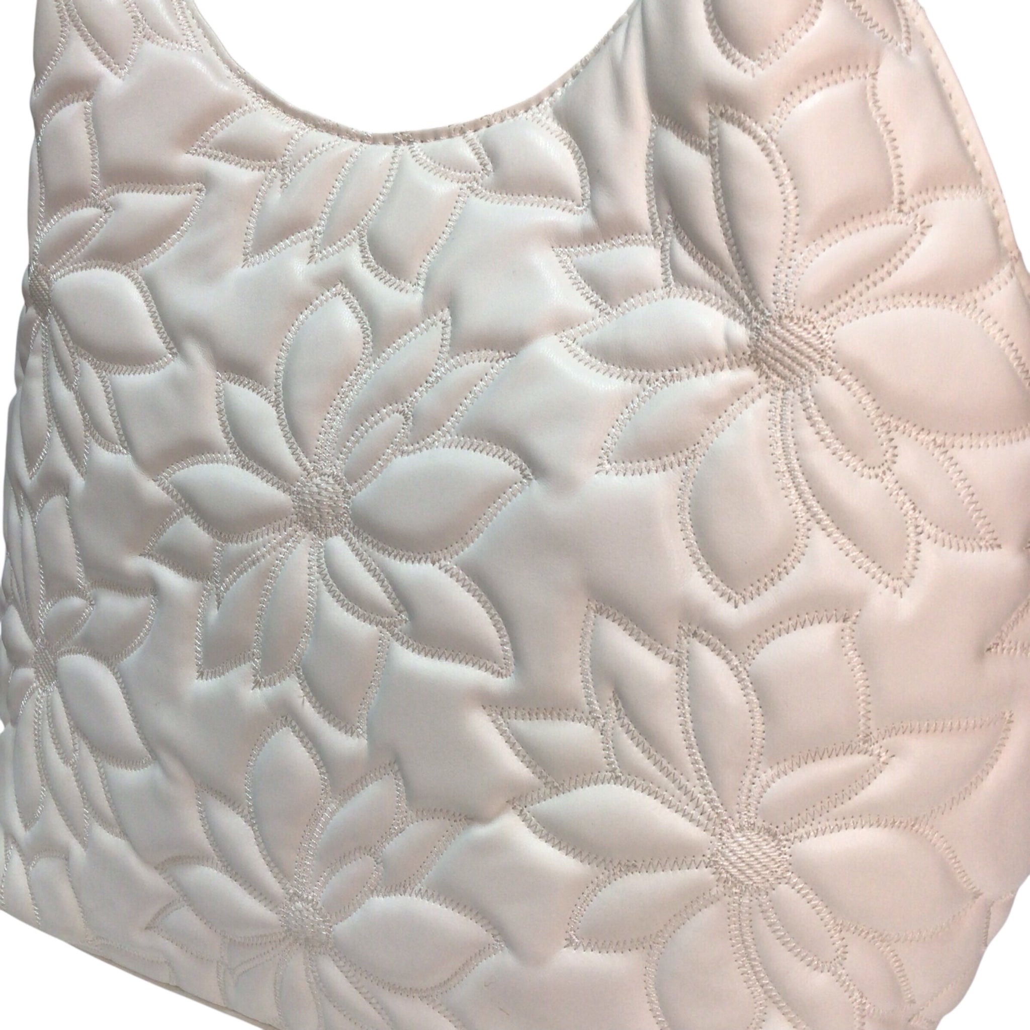 White Vegan Leather Handbag NWT