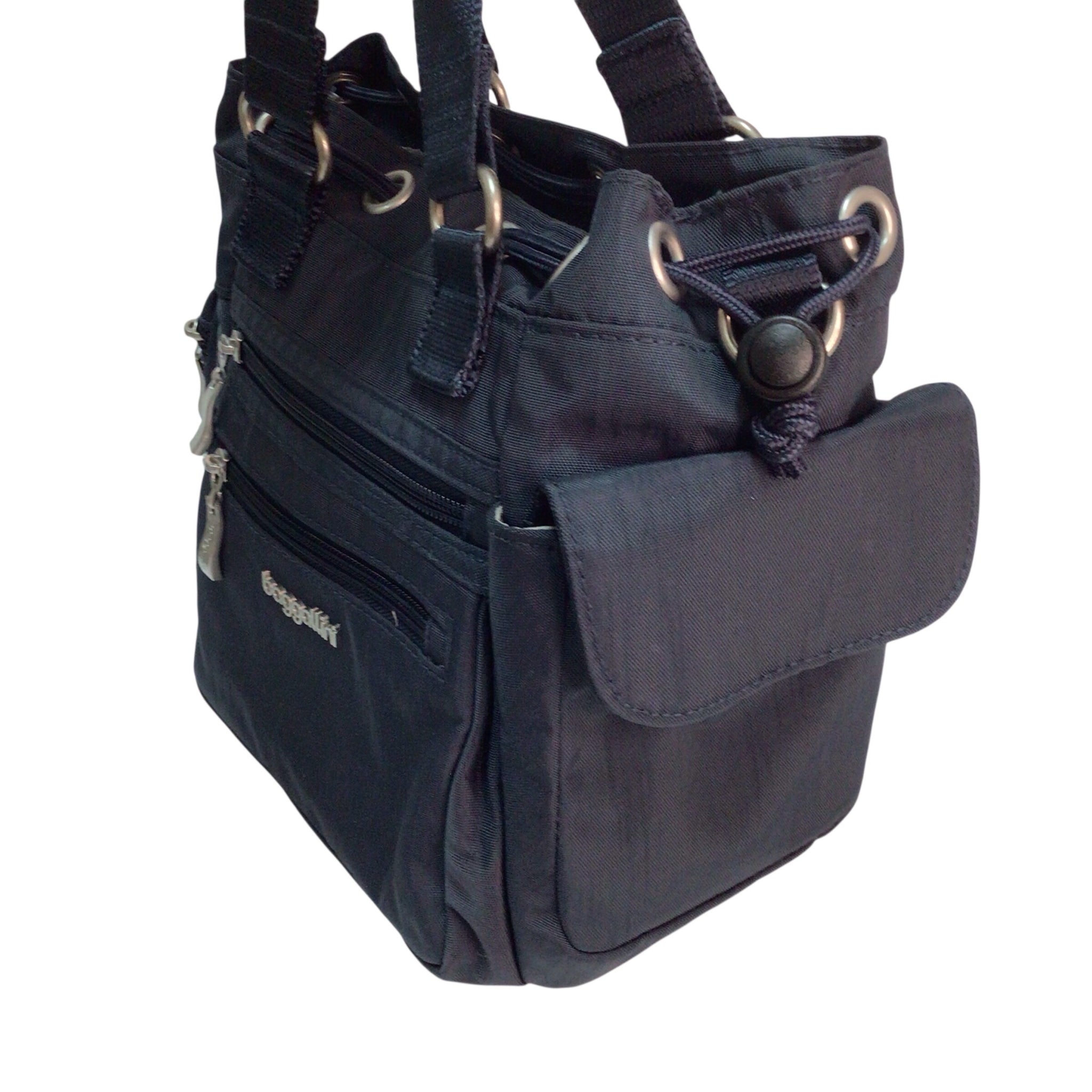 Baggallini Crossbody Shoulder Bag Satchel Navy