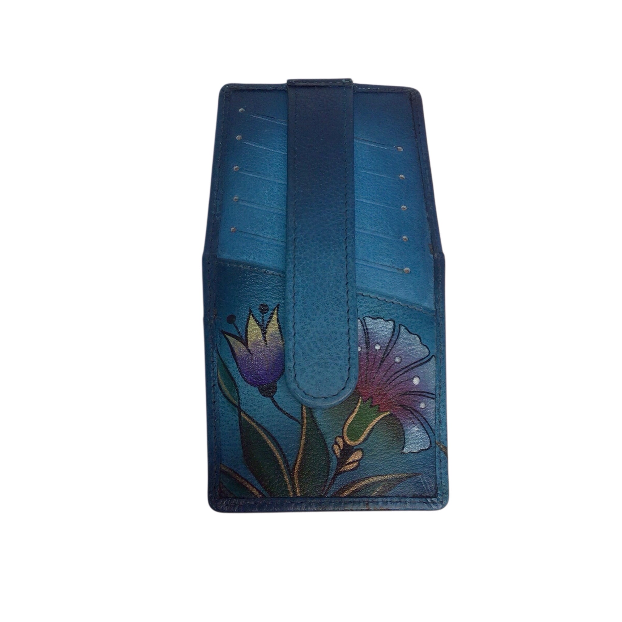 Anuschka Handpainted Leather Card Holder