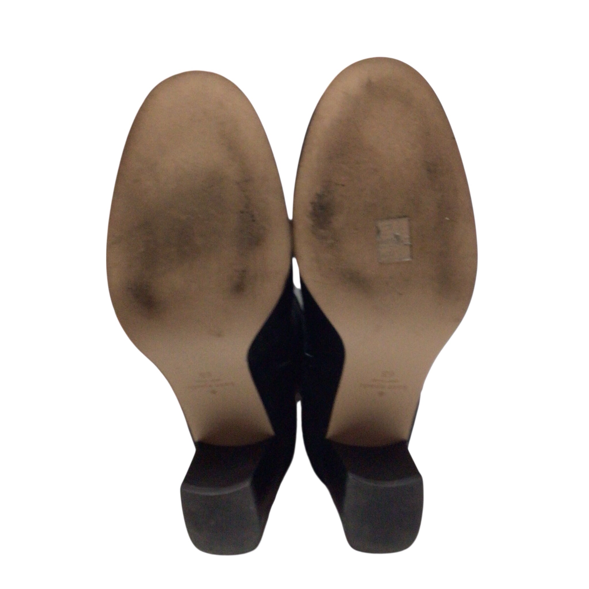 Kate Spade Morgan Pearl Black Suede Boots Size 6