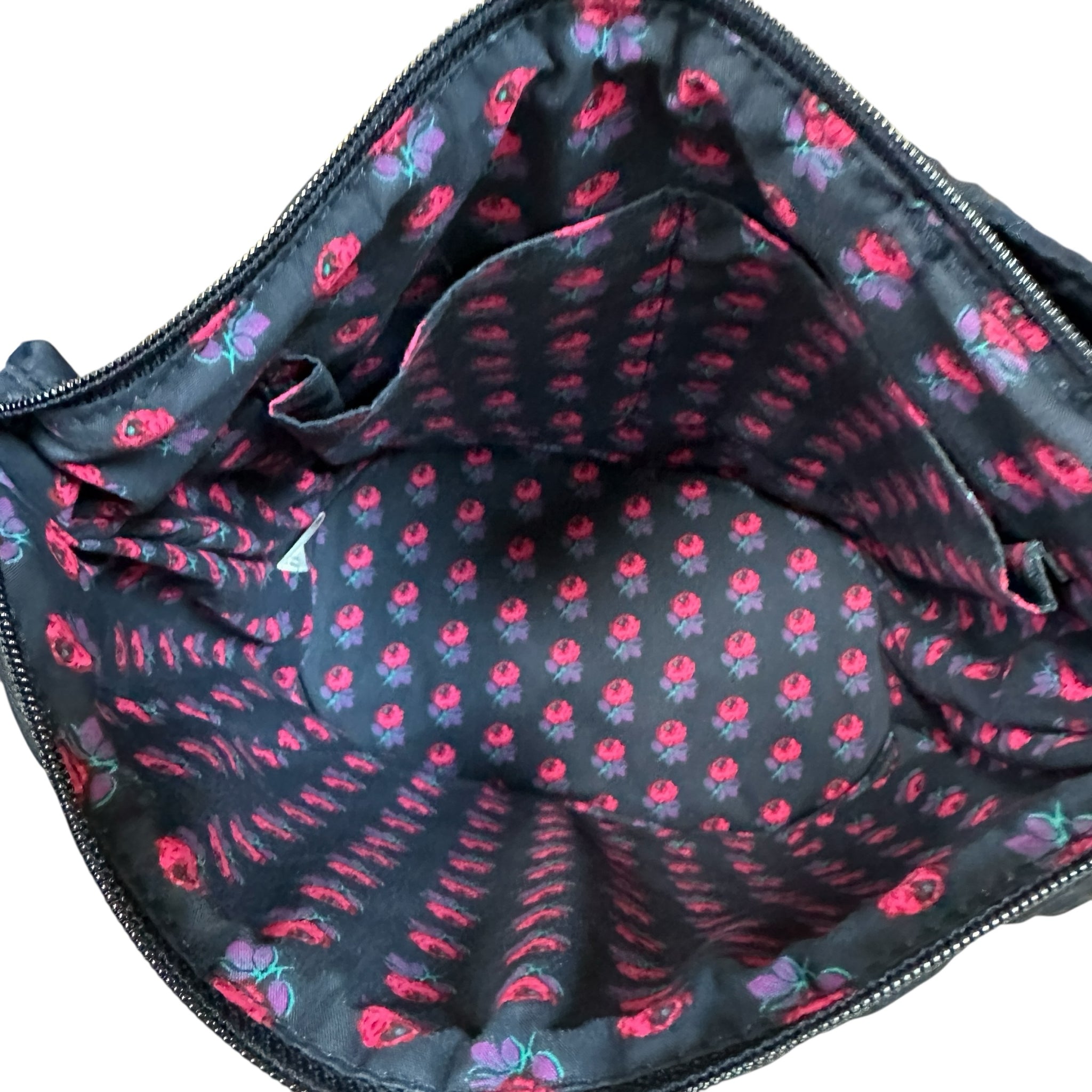 Vera Bradley Navy Quilted Crossbody Shoulder Bag