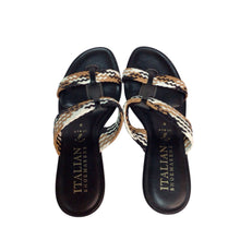 Load image into Gallery viewer, Italian Shoemakers Wedges Size 8