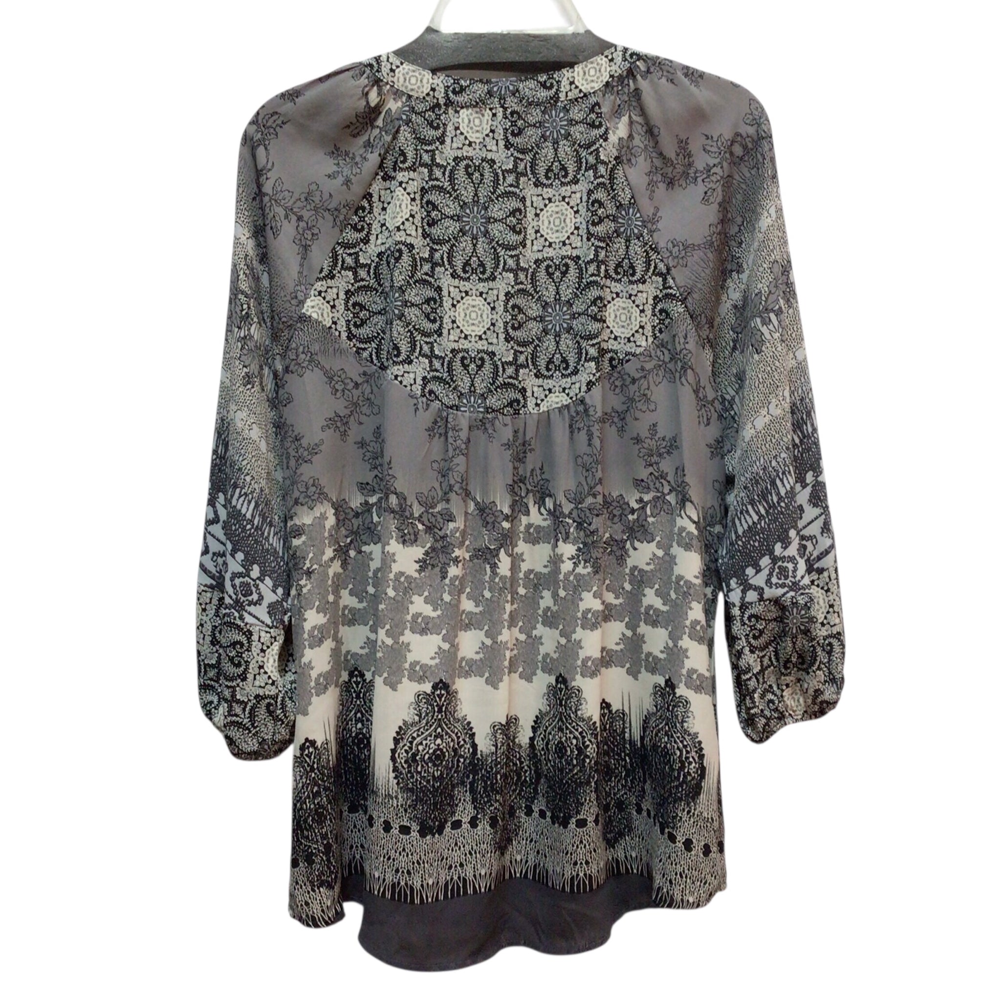 New Direction Gray Size L Long Sleeve