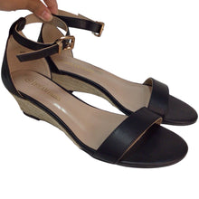 Load image into Gallery viewer, Dream Pairs Black Wedge Heels Size 8