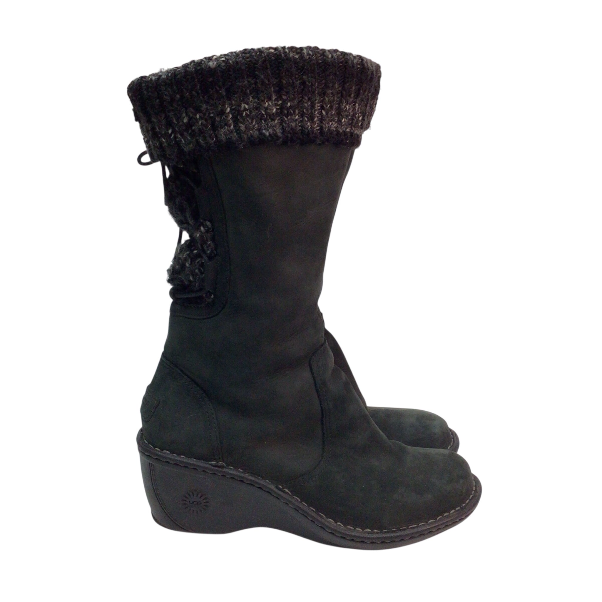 UGG Black Boots Size 8