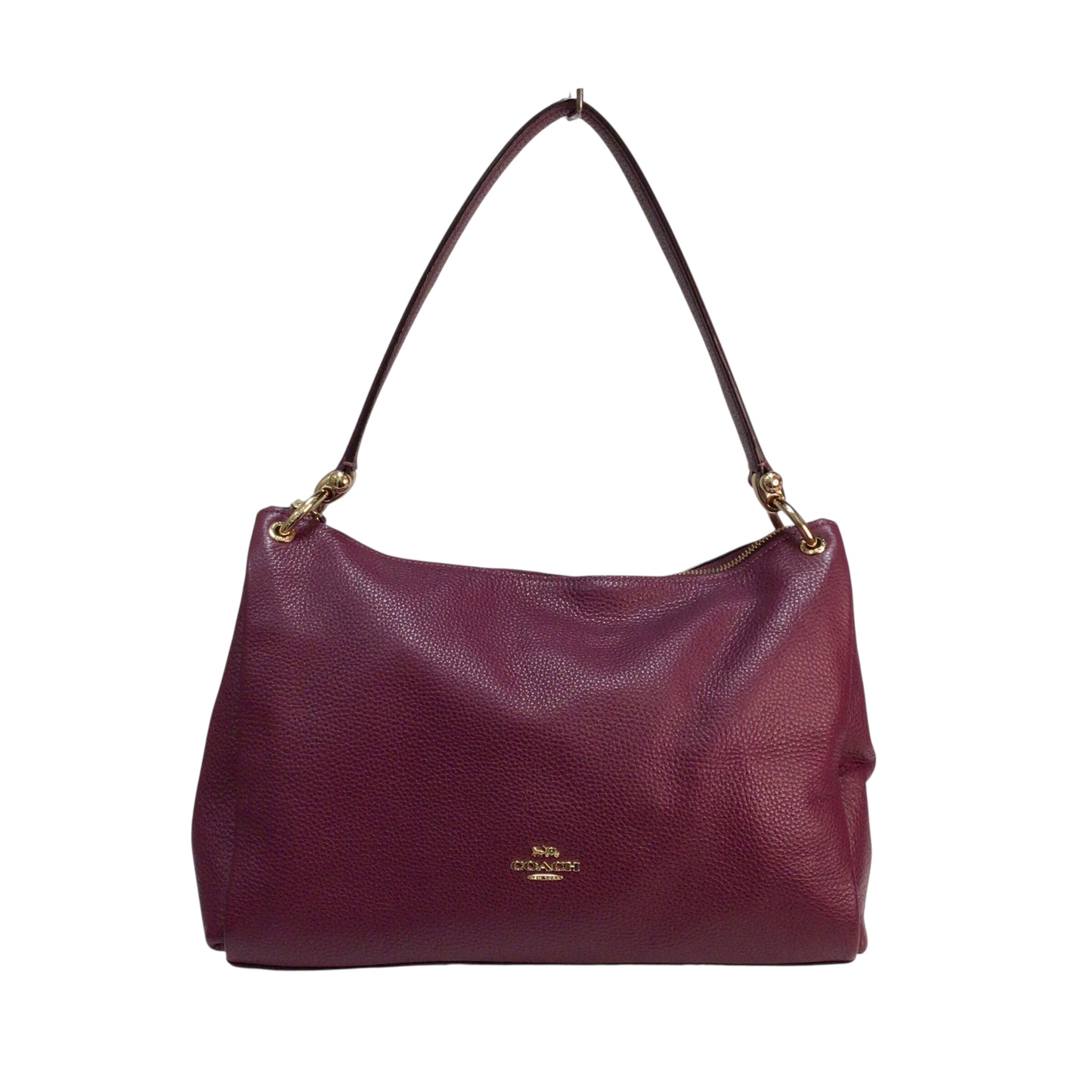 Coach Pebbled Leather "Mia" Shoulder Bag