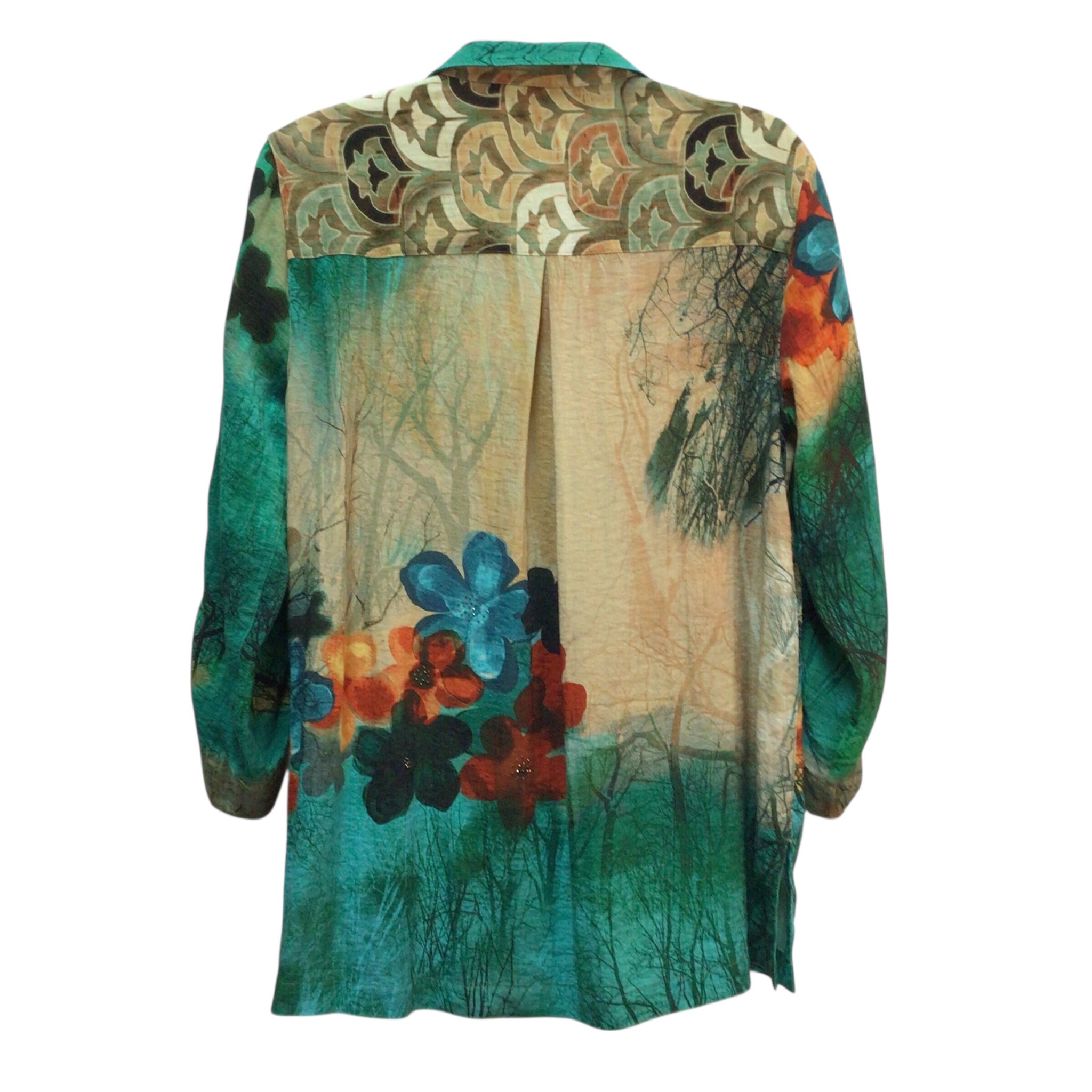 John Mark Long Sleeve Top Size M