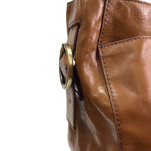 Load image into Gallery viewer, Large Brown Hobo Handbag