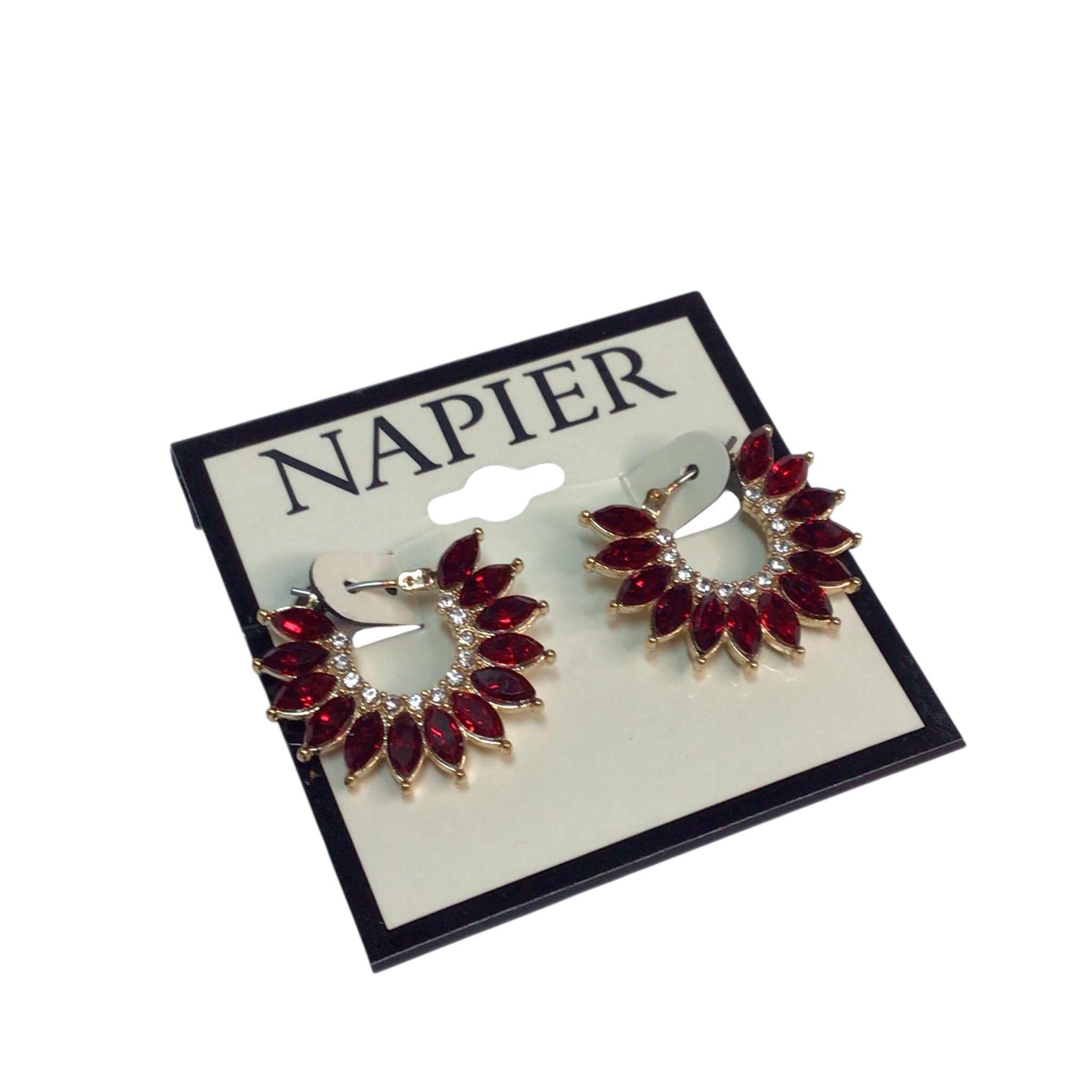Napier Stainless Steel Post Earrings