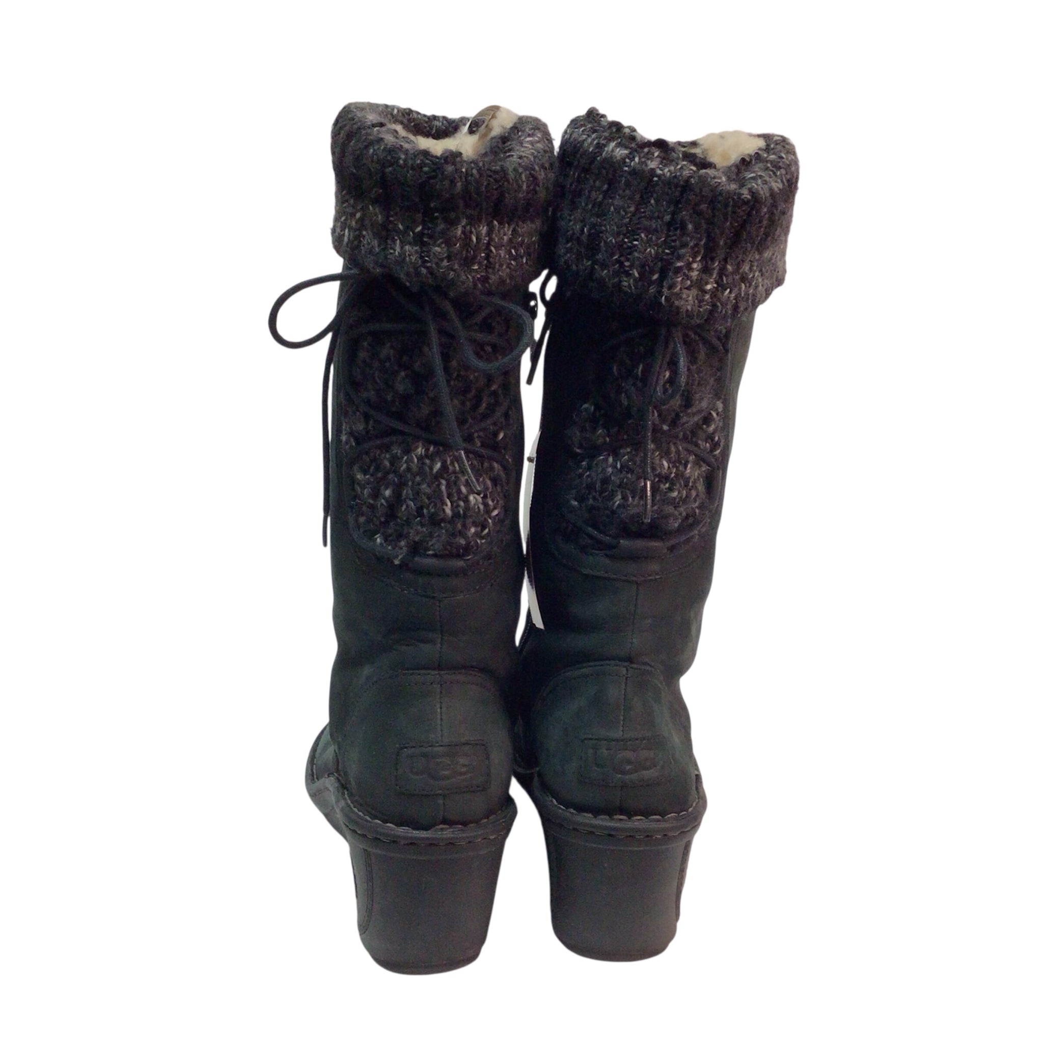 UGG Black Boots Size 8