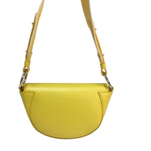 Load image into Gallery viewer, Stella McCartney Half-Moon Eco Soft Alter Napa Flap Shoulder Bag Yellow