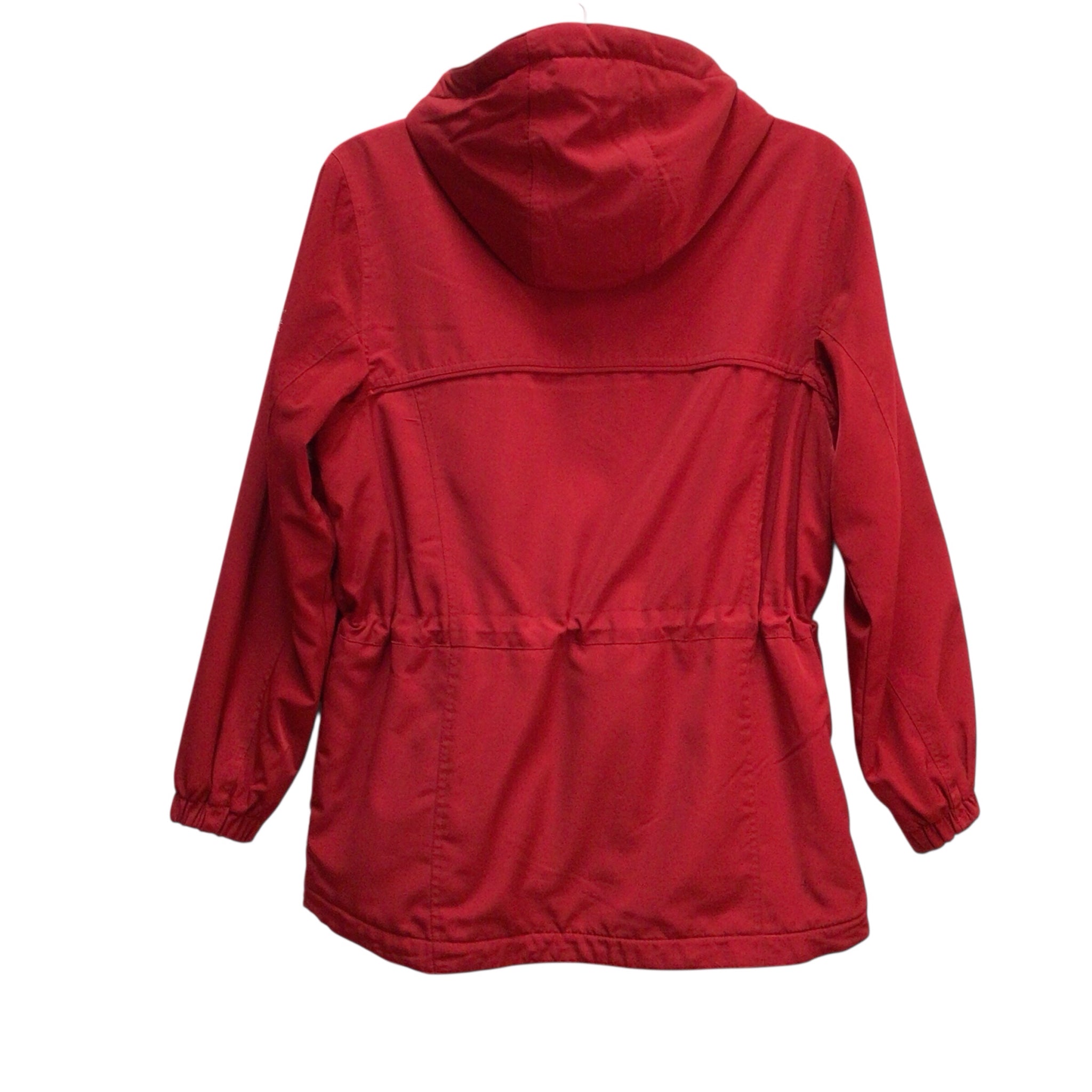 Pacific Trail Long Sleeve Red Hooded Jacket Size M