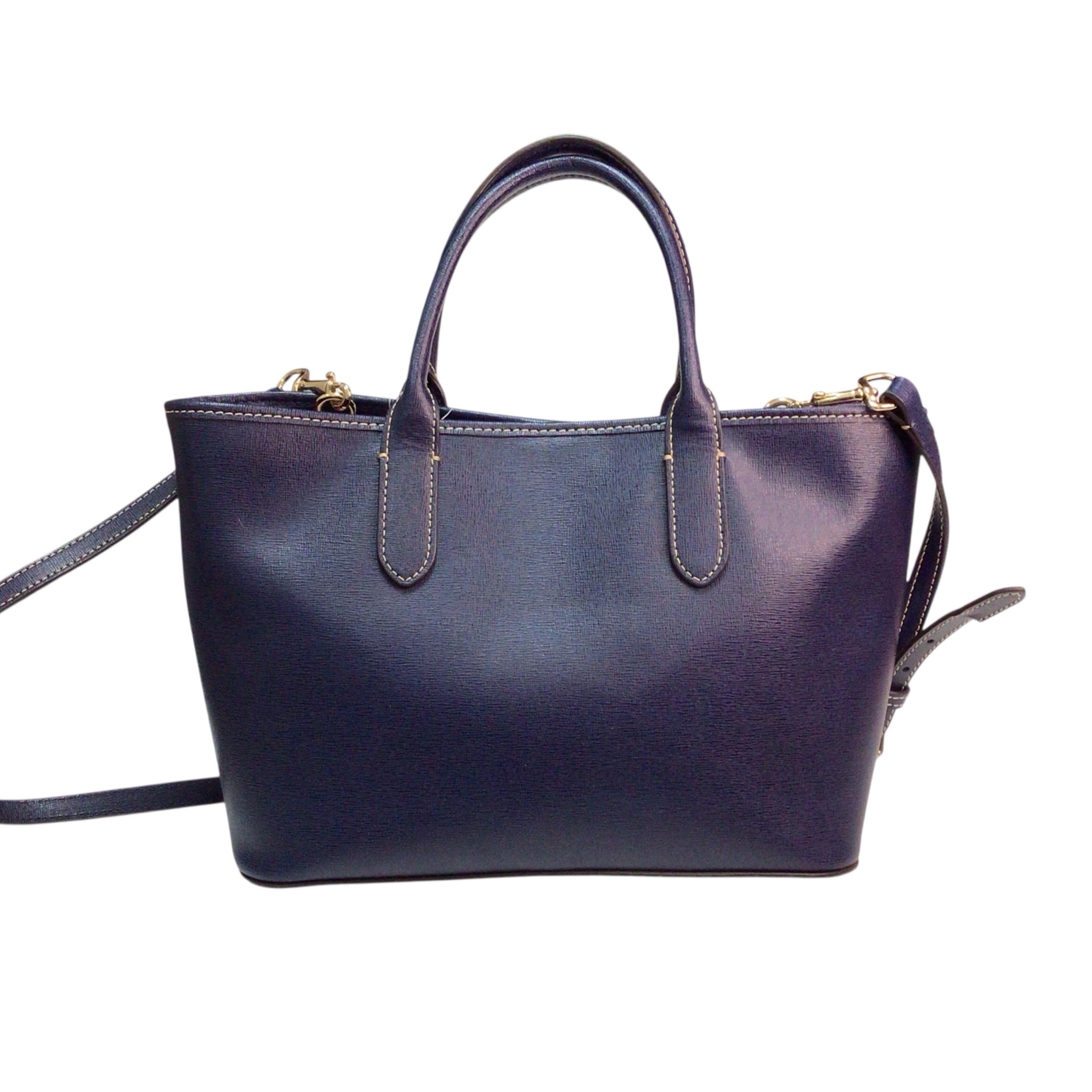 Dooney & Bourke Navy Blue Satchel Crossbody Bag
