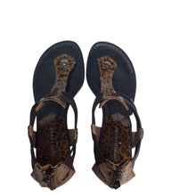 Load image into Gallery viewer, Donald Pliner Leopard Sandal Size 7.5
