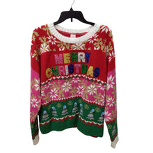 Load image into Gallery viewer, Holiday Time Long Sleeve Christmas Sweater Size XL