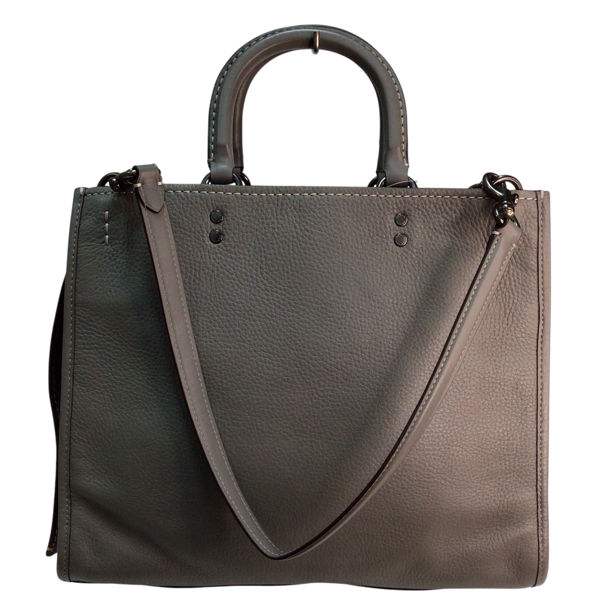 Coach Rogue Large Gray Handbag/Satchel