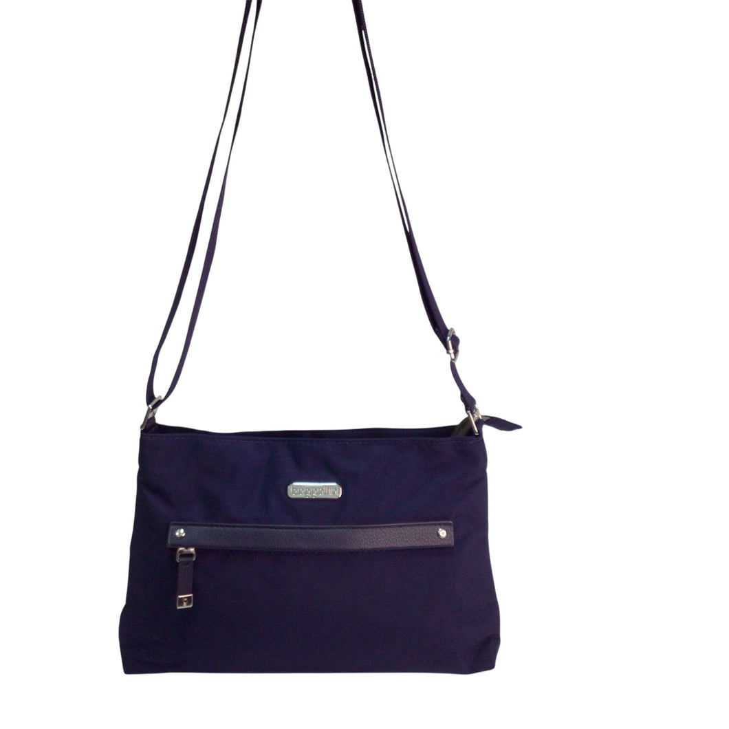 Baggallini Small Blue Crossbody Shoulder Bag