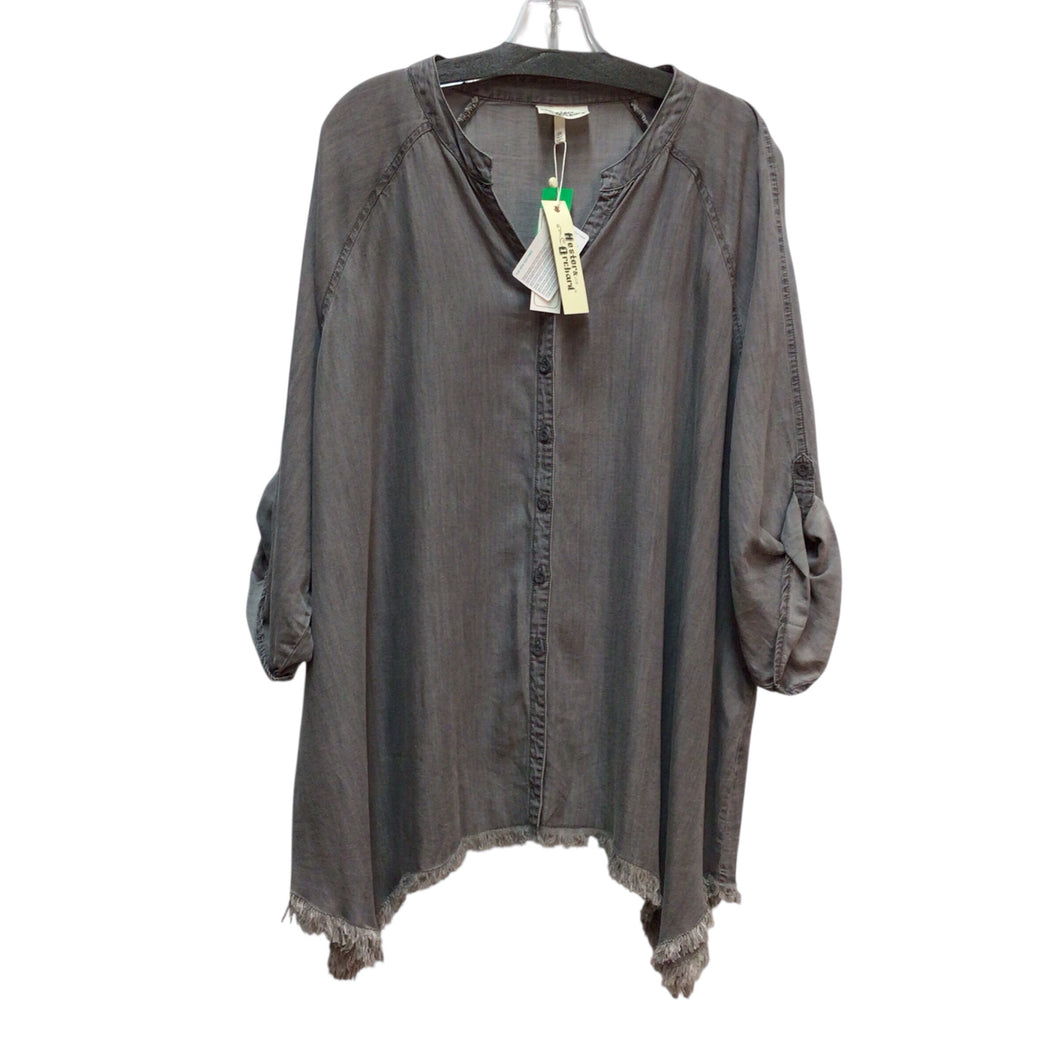 Hester & Orchard Long Sleeve Top Size 2X NWT