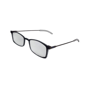 Thin Optics Reading Glasses +2.0 Black with Case