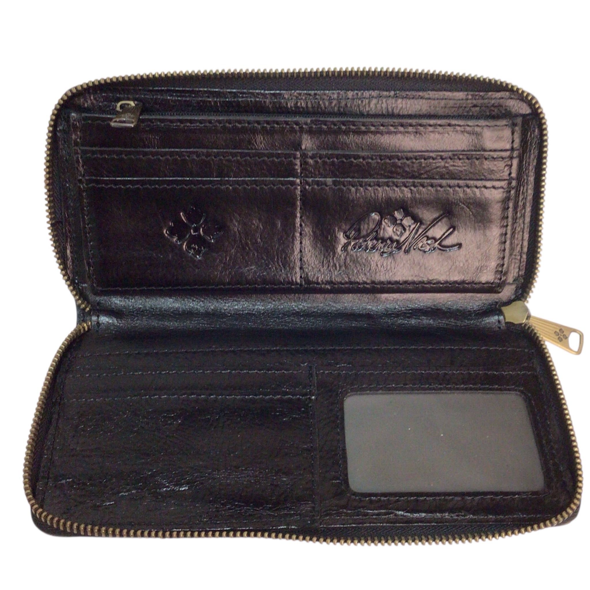 Patricia Nash Tiger Print Leather Wallet
