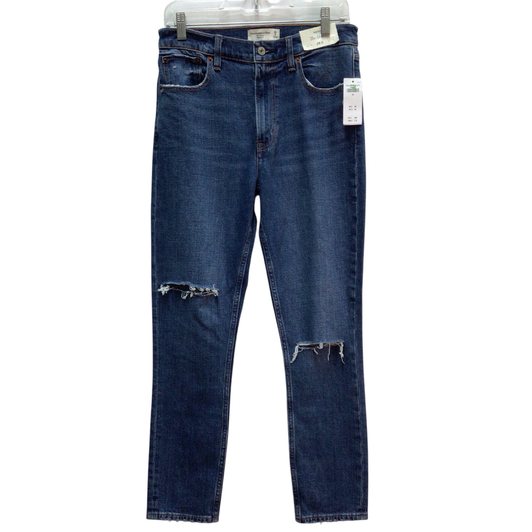 Abercrombie & Fitch The Skinny High Rise Jeans Size 6 NWT
